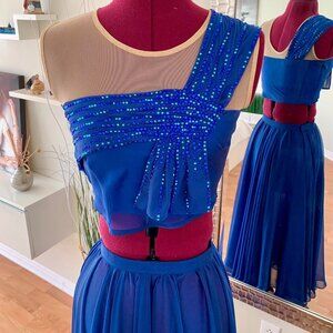 Rich bleu lyrical dance set